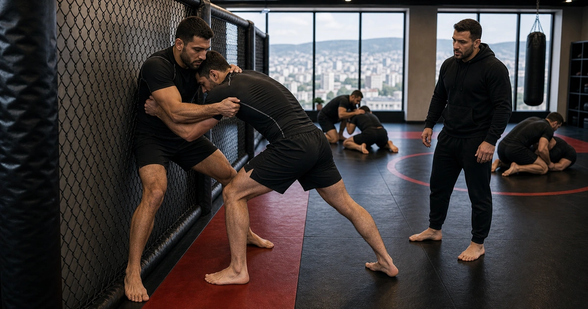 MMA training detail for Grappling and Wrestling for MMA: Why Georgia Is a Strong Camp Destination