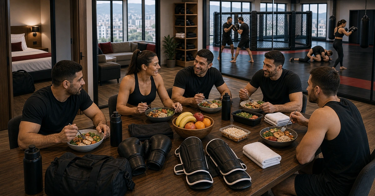 MMA training detail for Training-Only vs Full-Board MMA Camp: What Is Included?